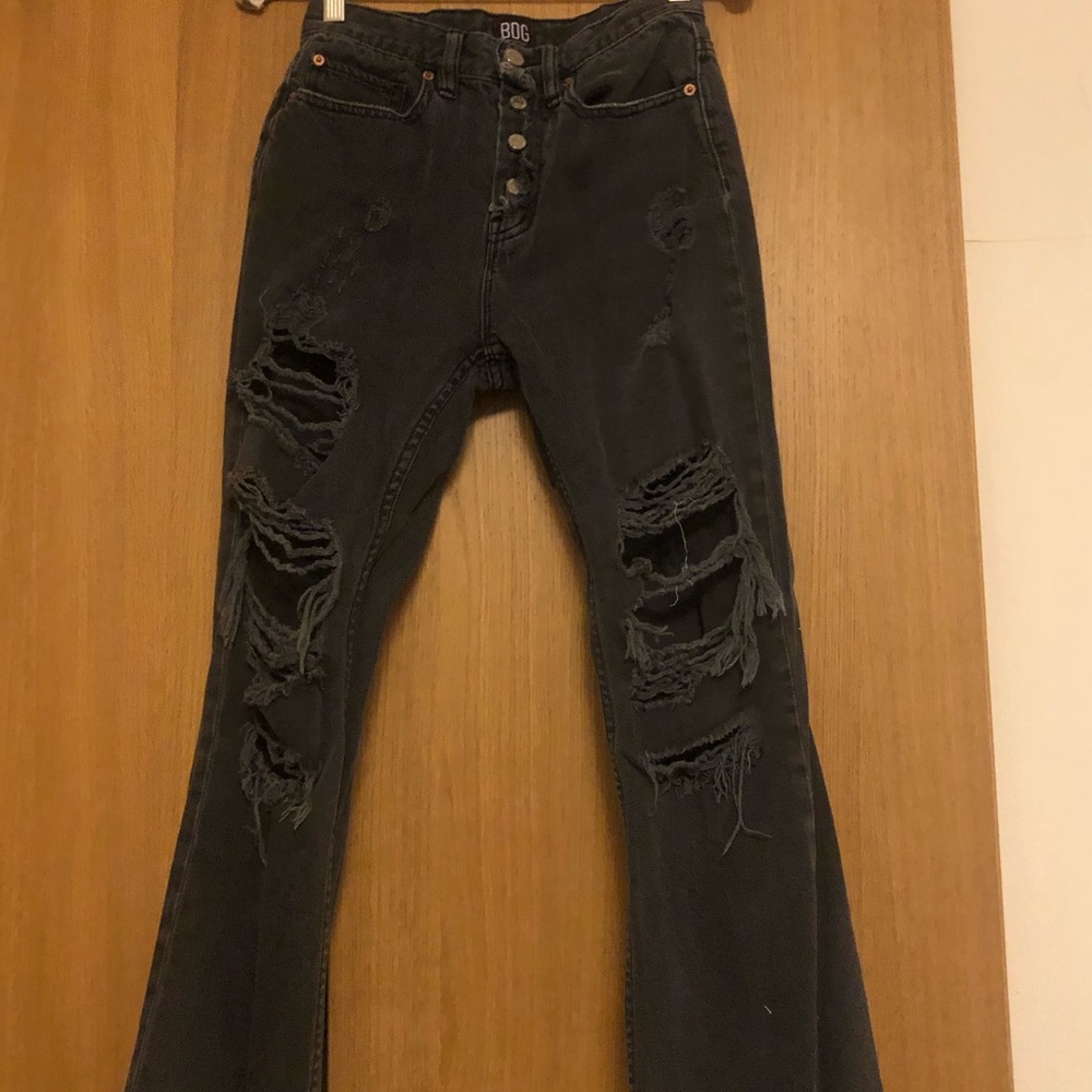 Urban outfitters cropped flare jeans!